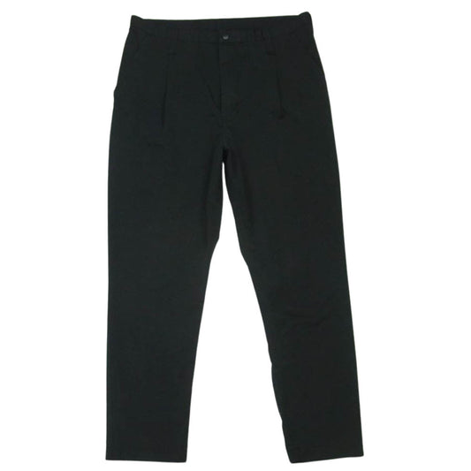 PORTER CLASSIC ポータークラシック 21AW WEATHER CROPPED PANTS ウェザー タック クロップド パンツ ブラック系 M【中古】