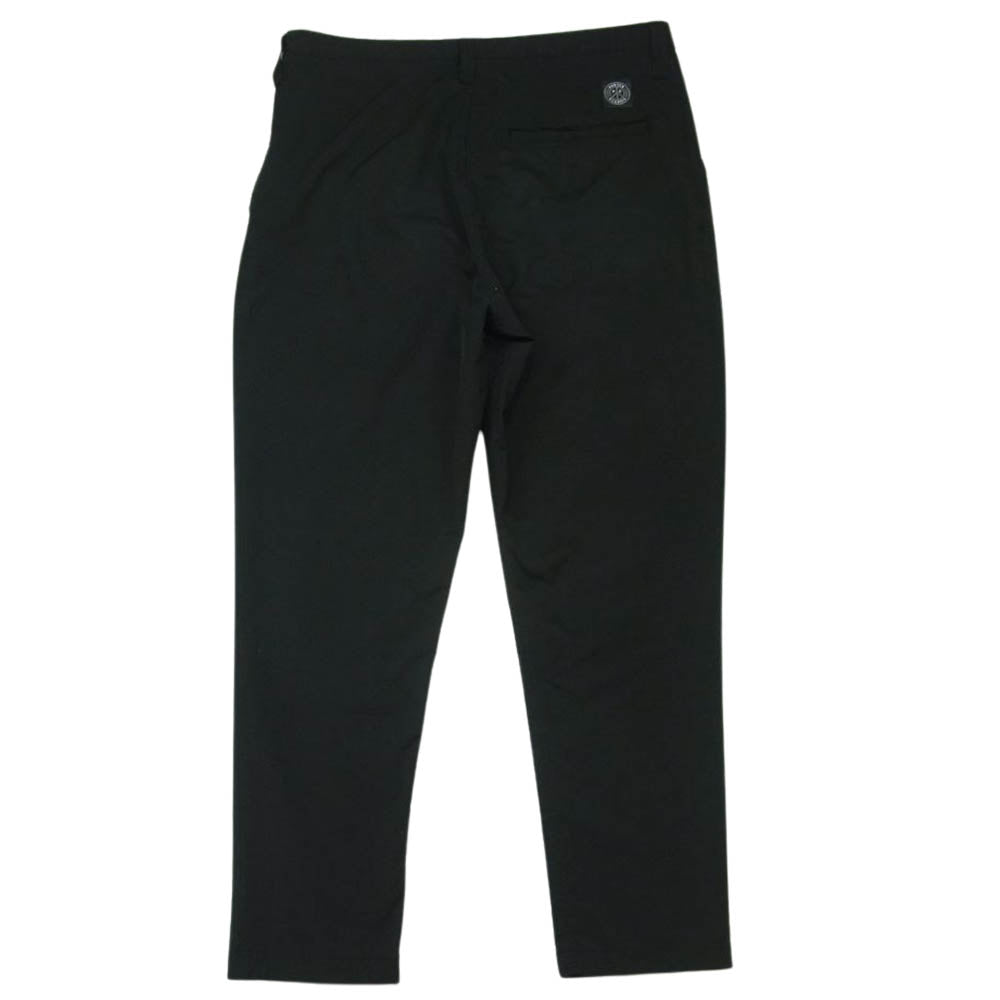 PORTER CLASSIC ポータークラシック 21AW WEATHER CROPPED PANTS ウェザー タック クロップド パンツ ブラック系 M【中古】
