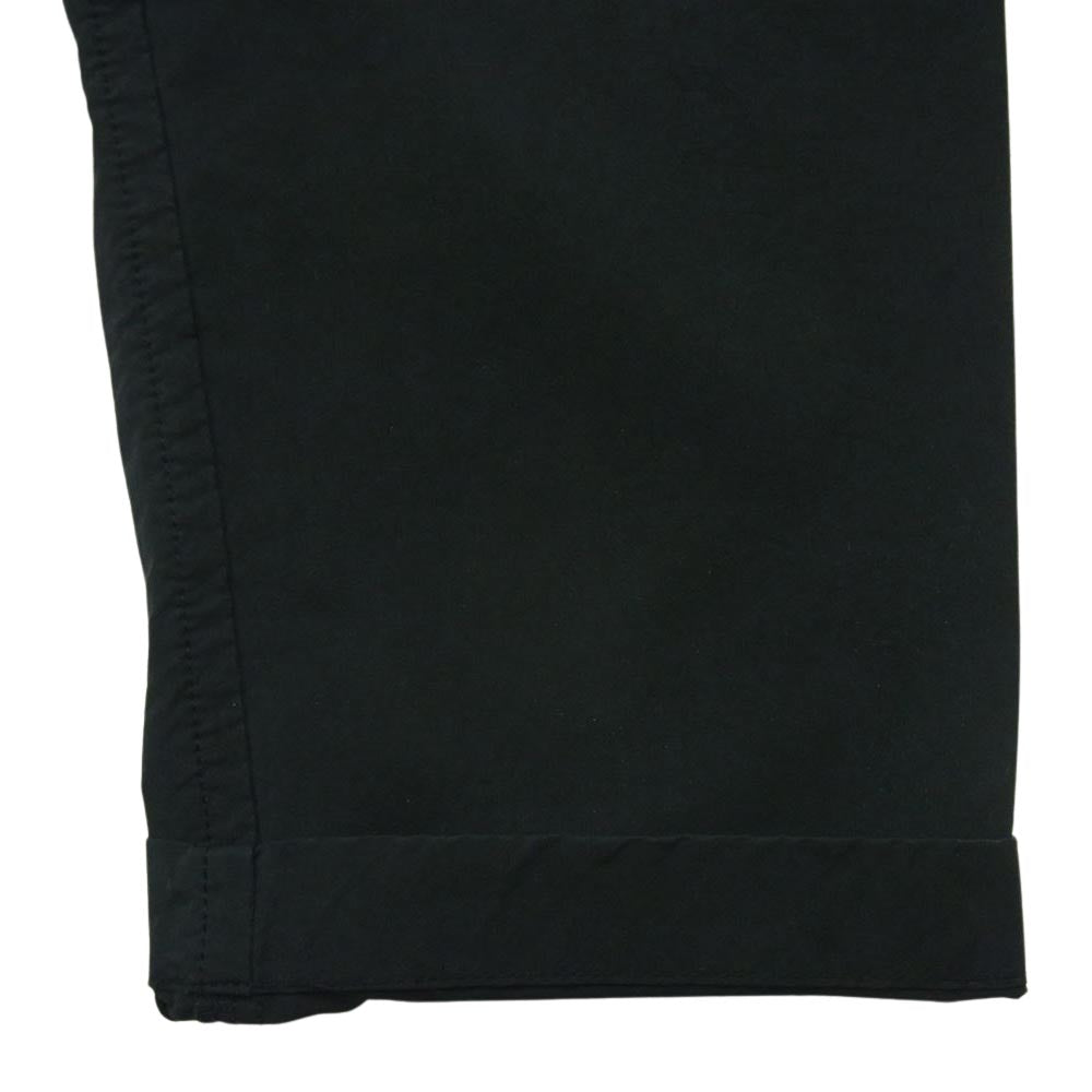 PORTER CLASSIC ポータークラシック 21AW WEATHER CROPPED PANTS ウェザー タック クロップド パンツ ブラック系 M【中古】