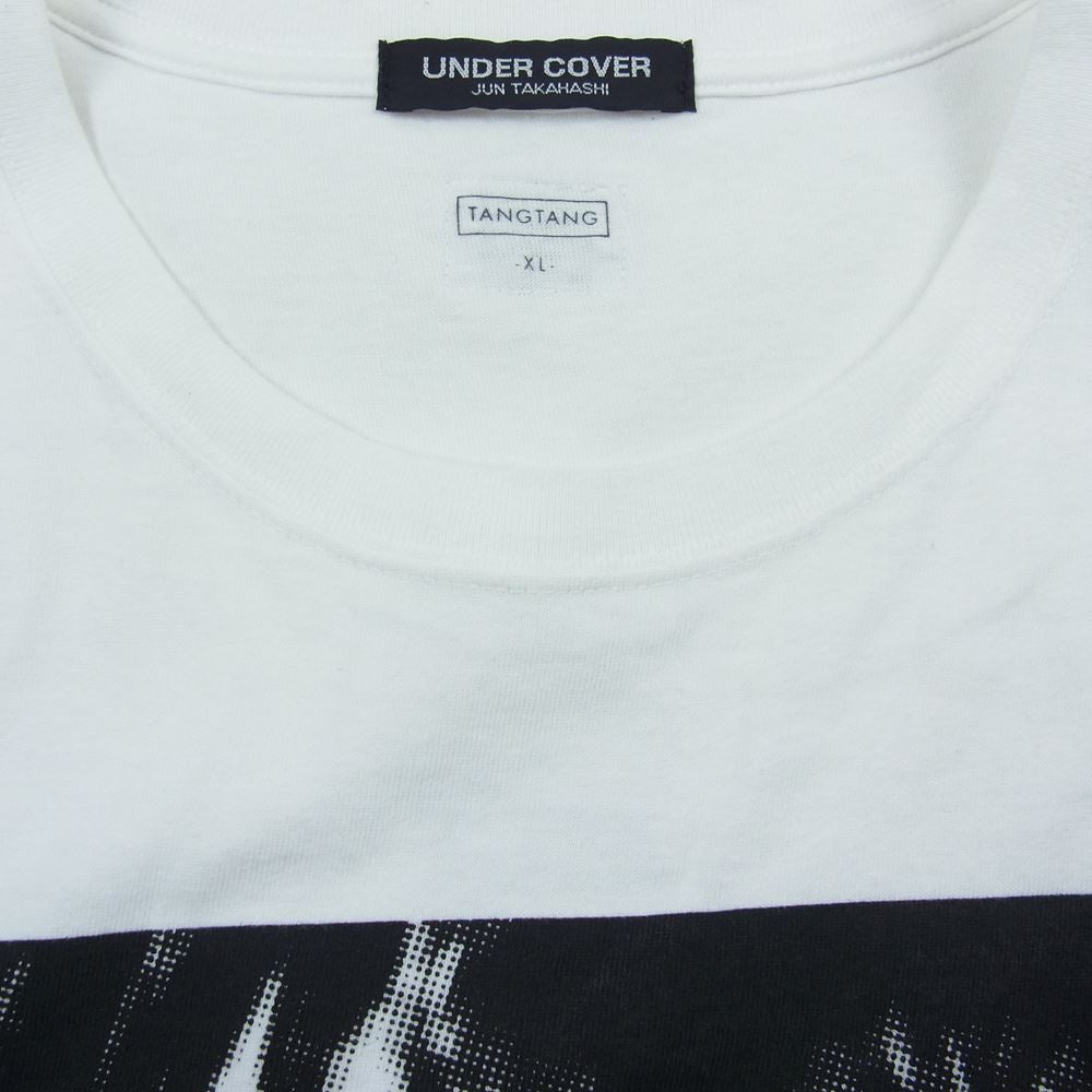 UNDERCOVER アンダーカバー 21SS  × TANGTANG タンタン NOISE プリント Tシャツ ホワイト系 XL【中古】