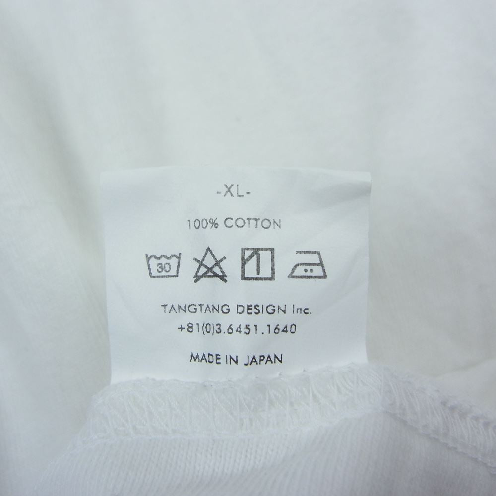 UNDERCOVER アンダーカバー 21SS  × TANGTANG タンタン NOISE プリント Tシャツ ホワイト系 XL【中古】