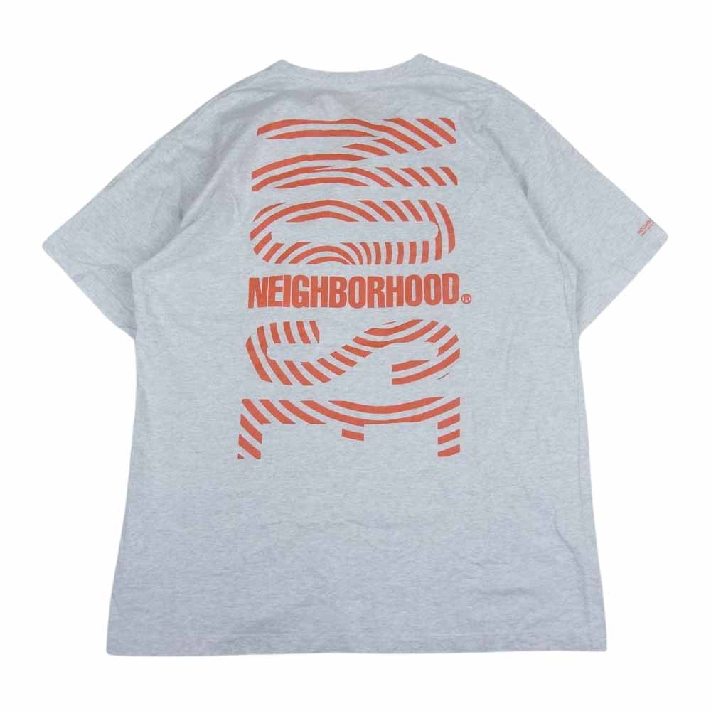 NEIGHBORHOOD ネイバーフッド 20SS NOISE/C-TEE.SS Tシャツ グレー系 XXL【中古】
