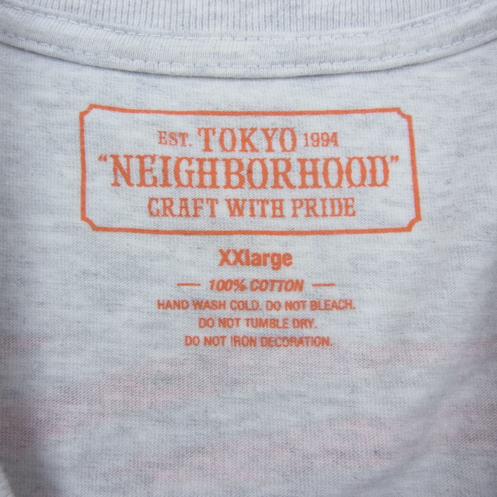 NEIGHBORHOOD ネイバーフッド 20SS NOISE/C-TEE.SS Tシャツ グレー系 XXL【中古】