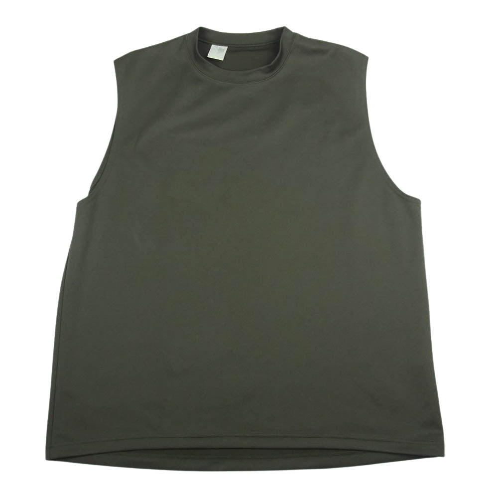 N.HOOLYWOOD エヌハリウッド 9221-CS10-004 pieces  ANGE SERVICE TANK TOP ノースリーブ Tシャツ タンク トップ カーキ系 42【中古】