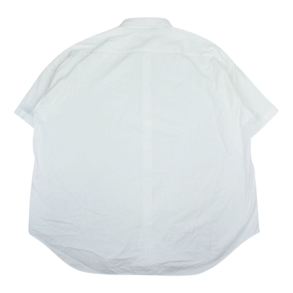 N.HOOLYWOOD エヌハリウッド 20SS SH12-101 peg HALF SLEEVE BIG SHIRT ビックシルエット 半袖 シャツ ホワイト系 40【中古】