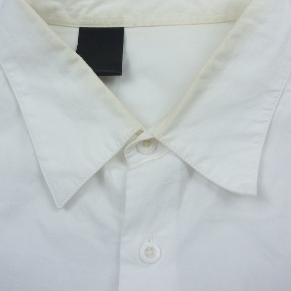N.HOOLYWOOD エヌハリウッド 20SS SH12-101 peg HALF SLEEVE BIG SHIRT ビックシルエット 半袖 シャツ ホワイト系 40【中古】