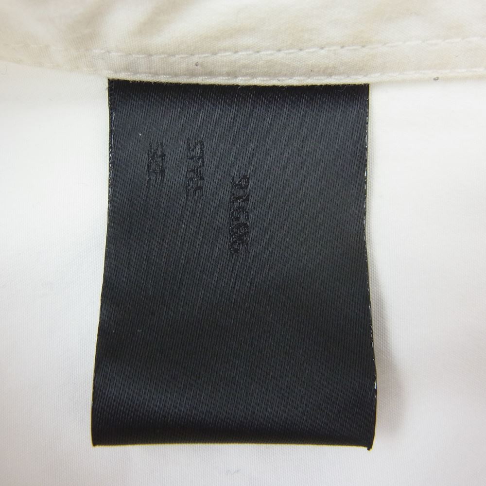 N.HOOLYWOOD エヌハリウッド 20SS SH12-101 peg HALF SLEEVE BIG SHIRT ビックシルエット 半袖 シャツ ホワイト系 40【中古】