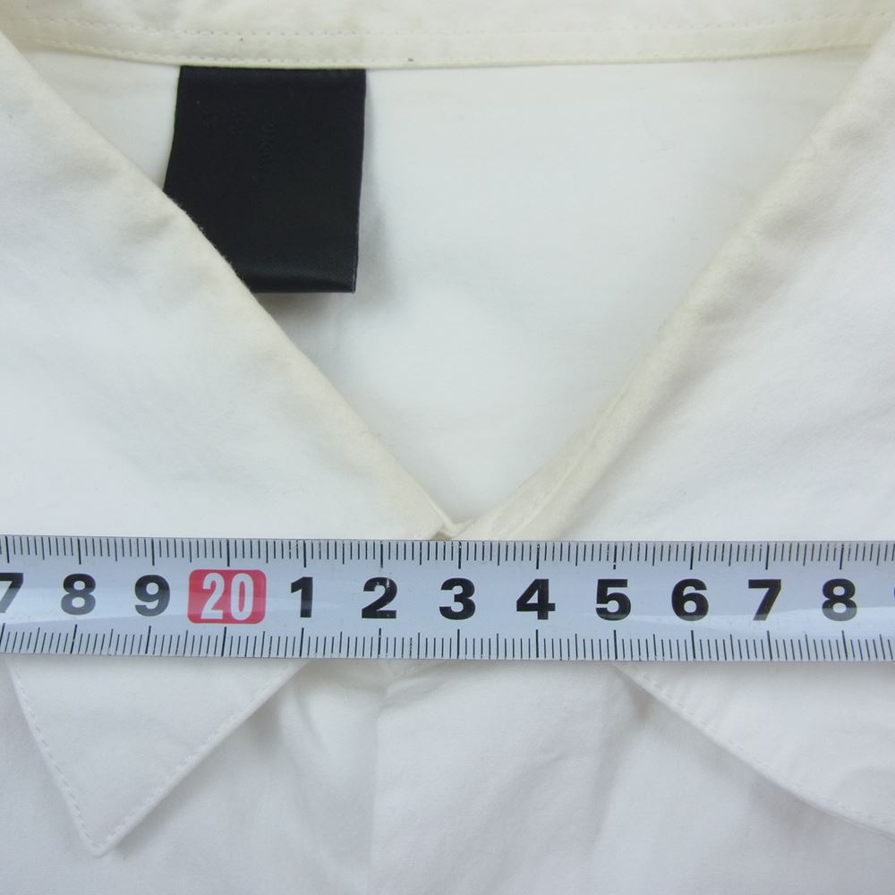 N.HOOLYWOOD エヌハリウッド 20SS SH12-101 peg HALF SLEEVE BIG SHIRT ビックシルエット 半袖 シャツ ホワイト系 40【中古】
