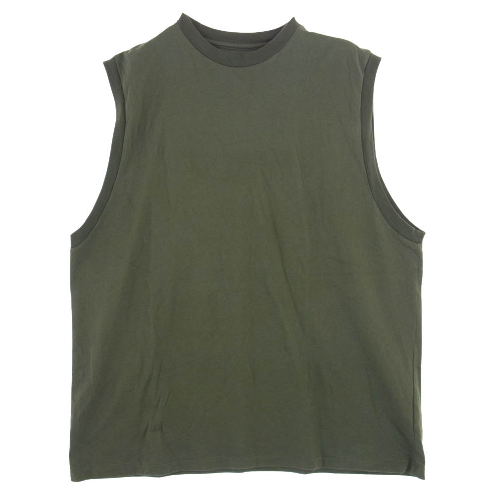 N.HOOLYWOOD エヌハリウッド 9221-CS09-012 pieces 2PACK TANK TOP 2パック ノースリーブ Tシャツ タンク トップ カーキ系 ライトグレー系 42【中古】