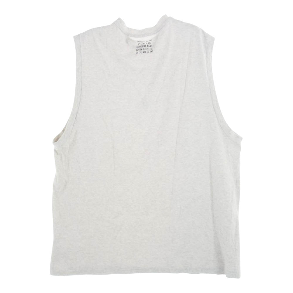 N.HOOLYWOOD エヌハリウッド 9221-CS09-012 pieces 2PACK TANK TOP 2パック ノースリーブ Tシャツ タンク トップ カーキ系 ライトグレー系 42【中古】