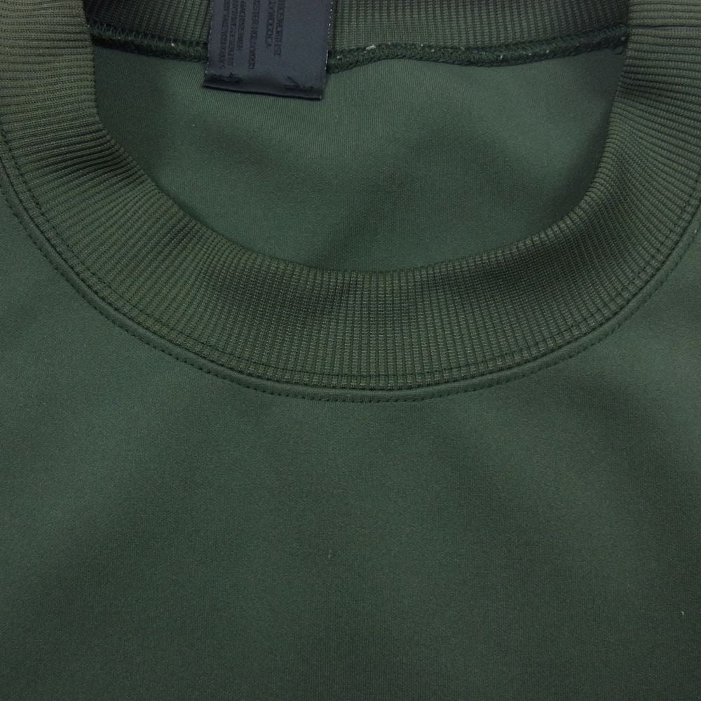 N.HOOLYWOOD エヌハリウッド 2211-CS08-015-peg  COMPILE LINE WIDE CUTSEW コンパイルライン ワイドカットソー 半袖 ビッグシルエット Tシャツ カーキ系 42【中古】