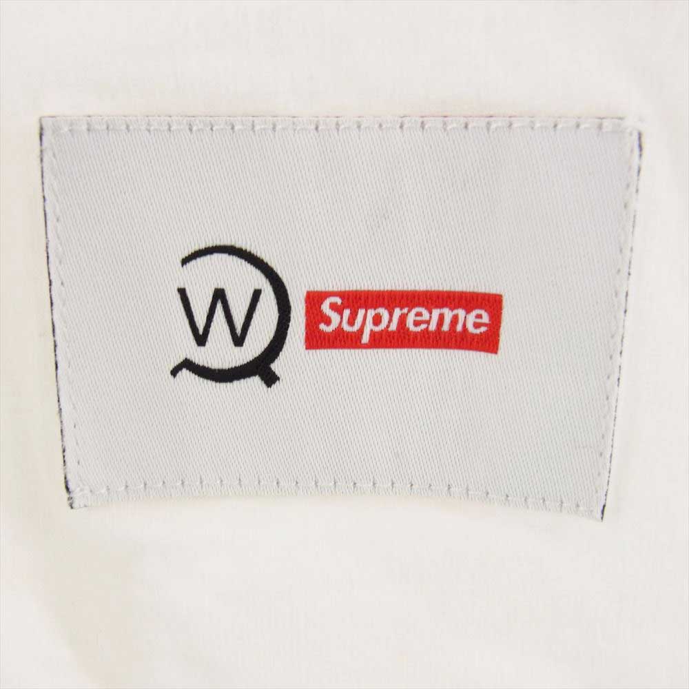 Supreme シュプリーム 21AW × WTAPS ダブルタップス SIC'EM!! 半袖 Ｔシャツ ホワイト系 XXL【中古】