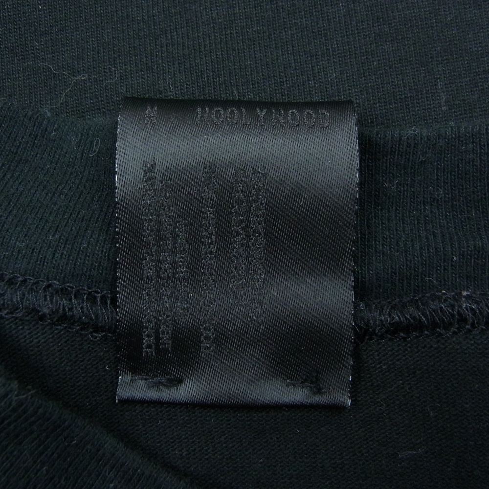 N.HOOLYWOOD エヌハリウッド 2212-CS07-003 peg  UNDERCOVER FABRIC REBEL CAMO ナイトカモ 半袖 Tシャツ  ブラック系 42【中古】