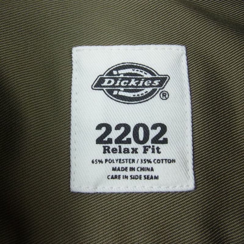 N.HOOLYWOOD エヌハリウッド 21AW  × DICKIES デッキーズ COMPILE シャツ ジャケット カーキ系 42【中古】