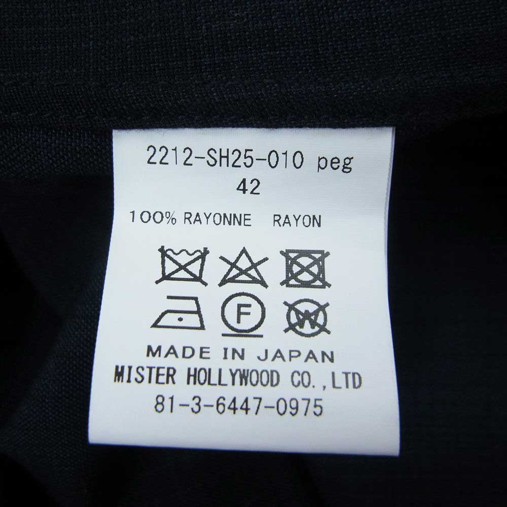 21AW タグ付 N.HOLLYWOOD FLARE SHIRT オンブレ 36 21AW タグ付 N.HOLLYWOOD FLARE SHIRT オンブレ 36