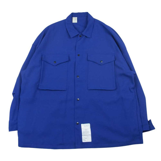 N.HOOLYWOOD エヌハリウッド 21AW  9212-BL03-007  WORK SHIRT ワーク 長袖シャツ ジャケット ブルー系 40【中古】