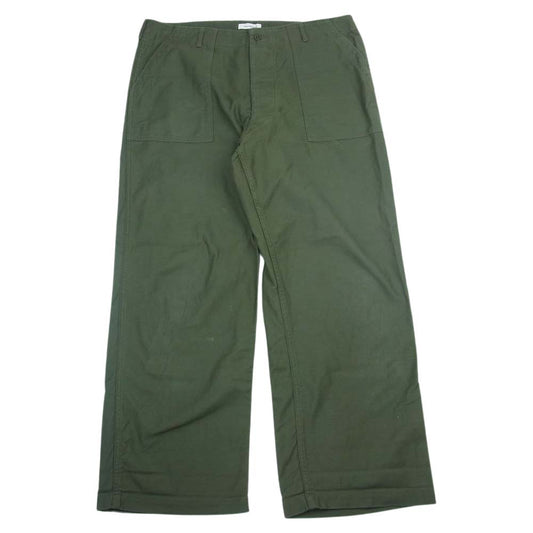 WTAPS ダブルタップス 18AW  182BRDT PTM05 BUDS 02 TROUSERS トラウザー ベイカー パンツ  カーキ系 32 4【中古】