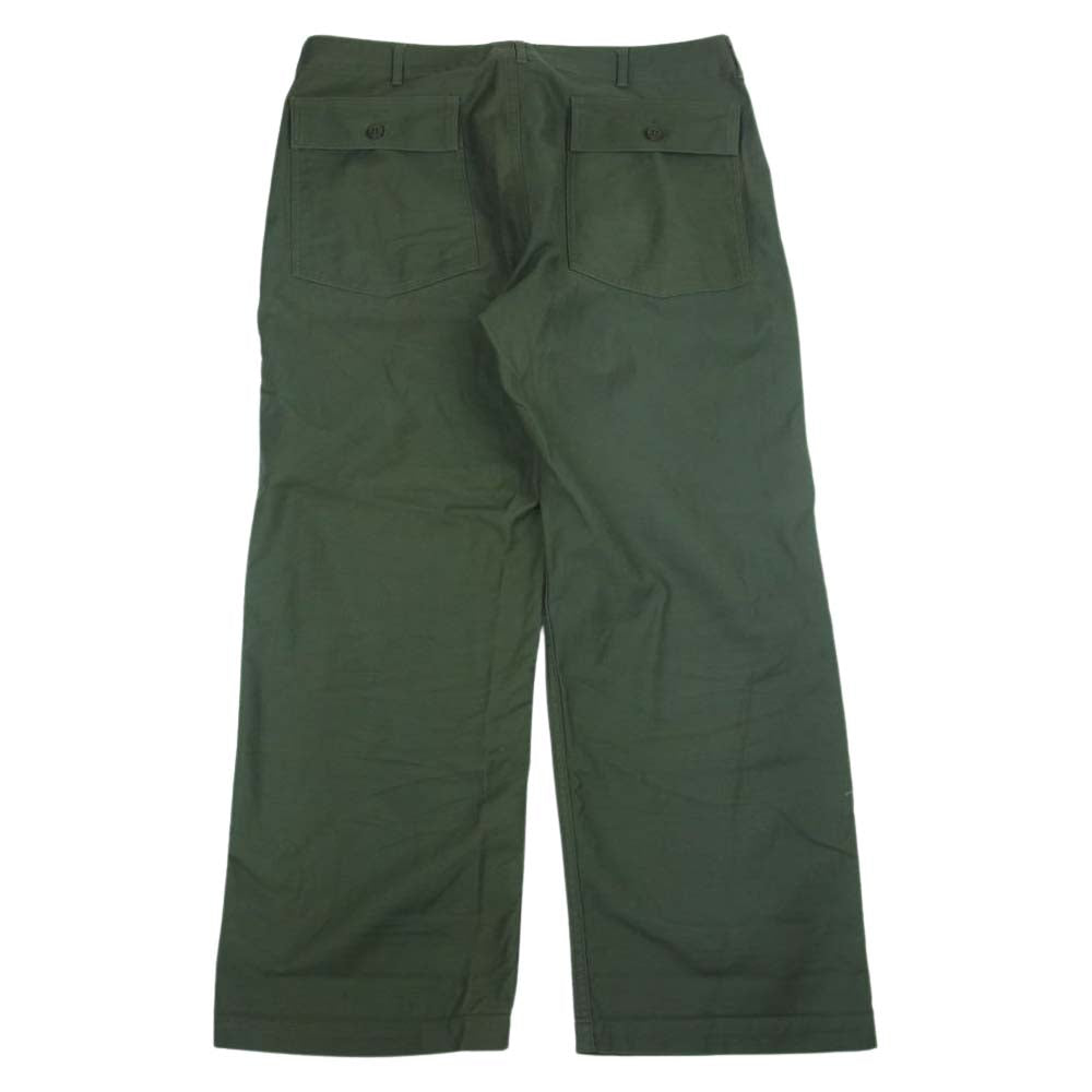 WTAPS ダブルタップス 18AW  182BRDT PTM05 BUDS 02 TROUSERS トラウザー ベイカー パンツ  カーキ系 32 4【中古】