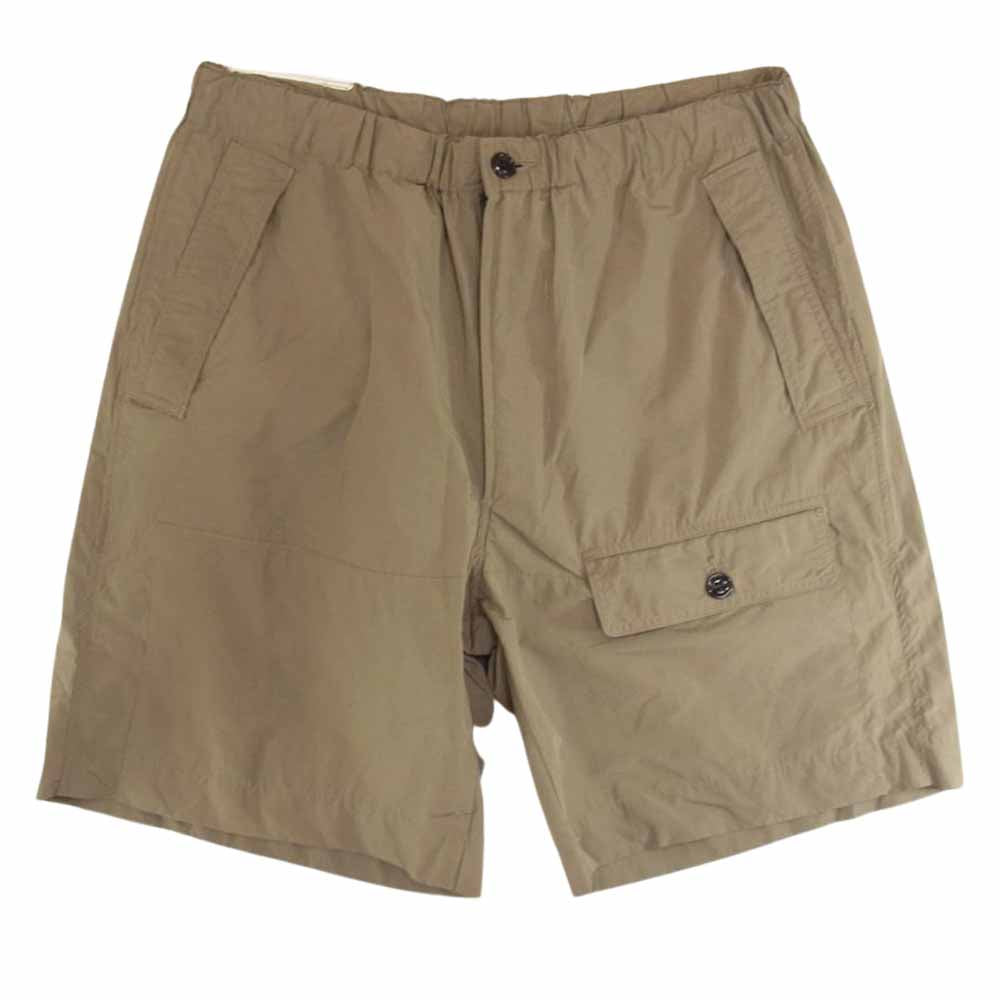 N.HOOLYWOOD エヌハリウッド 22SS 9221-CP07-001 POCKET HALF PANTS タンブラー加工 ポケット ハーフ パンツ カーキ系 42【中古】