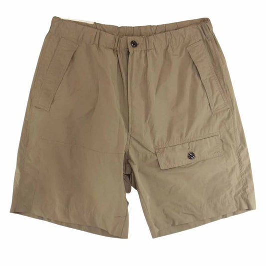 N.HOOLYWOOD エヌハリウッド 22SS 9221-CP07-001 POCKET HALF PANTS タンブラー加工 ポケット ハーフ パンツ カーキ系 42【中古】