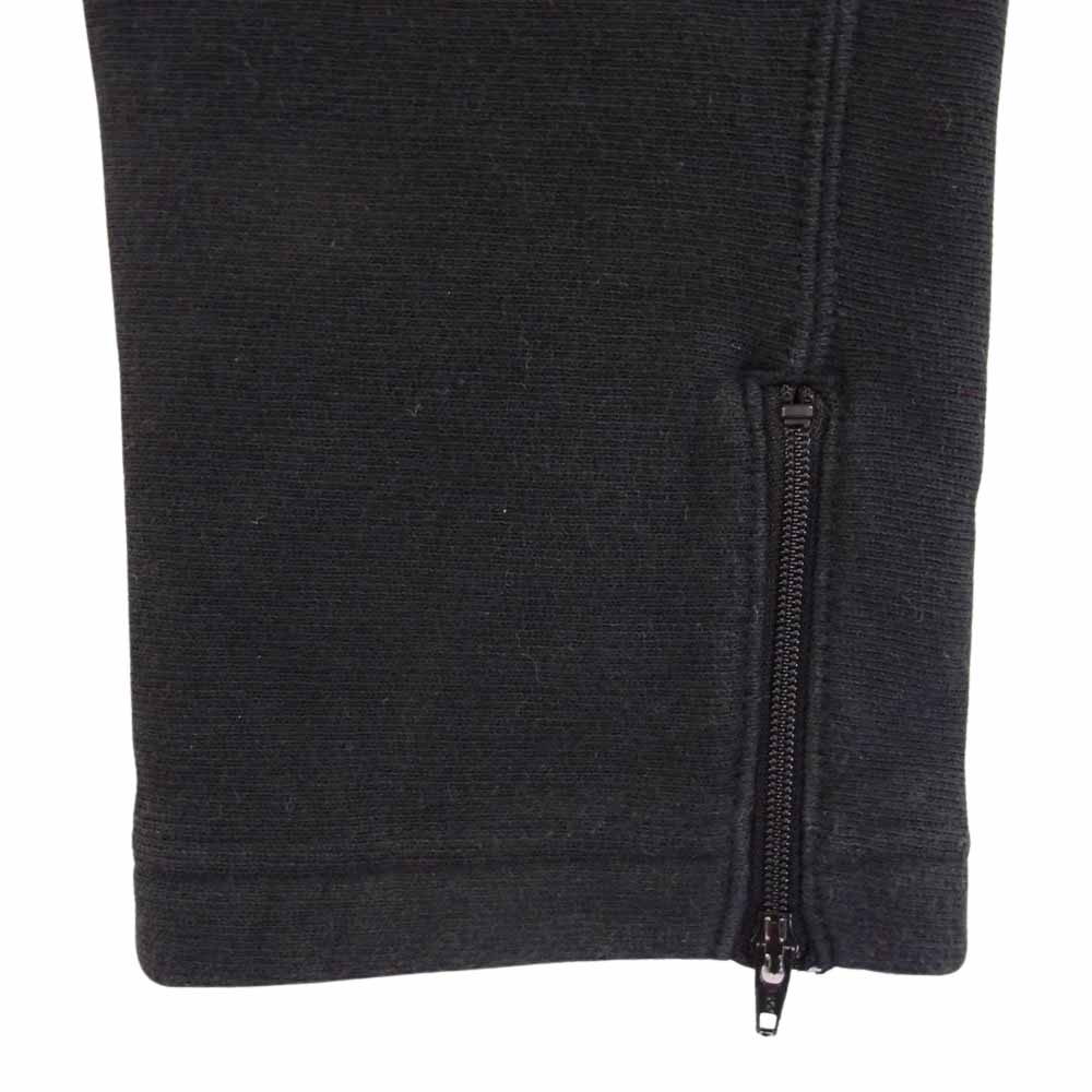 N.HOOLYWOOD エヌハリウッド × Champion チャンピオン REVERSE WEAVE リバースウィーブ 裾ジップ スウェット パンツ ブラック系 XL【中古】