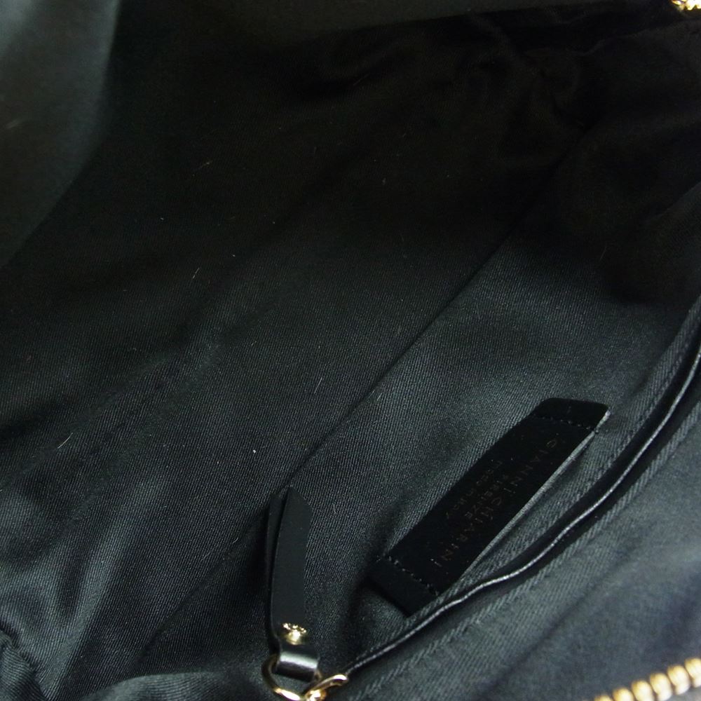 ジャンニキアリーニ  アリファ M レオパード ハラコ 2Way ハンド ショルダー バッグ マルチカラー系【中古】