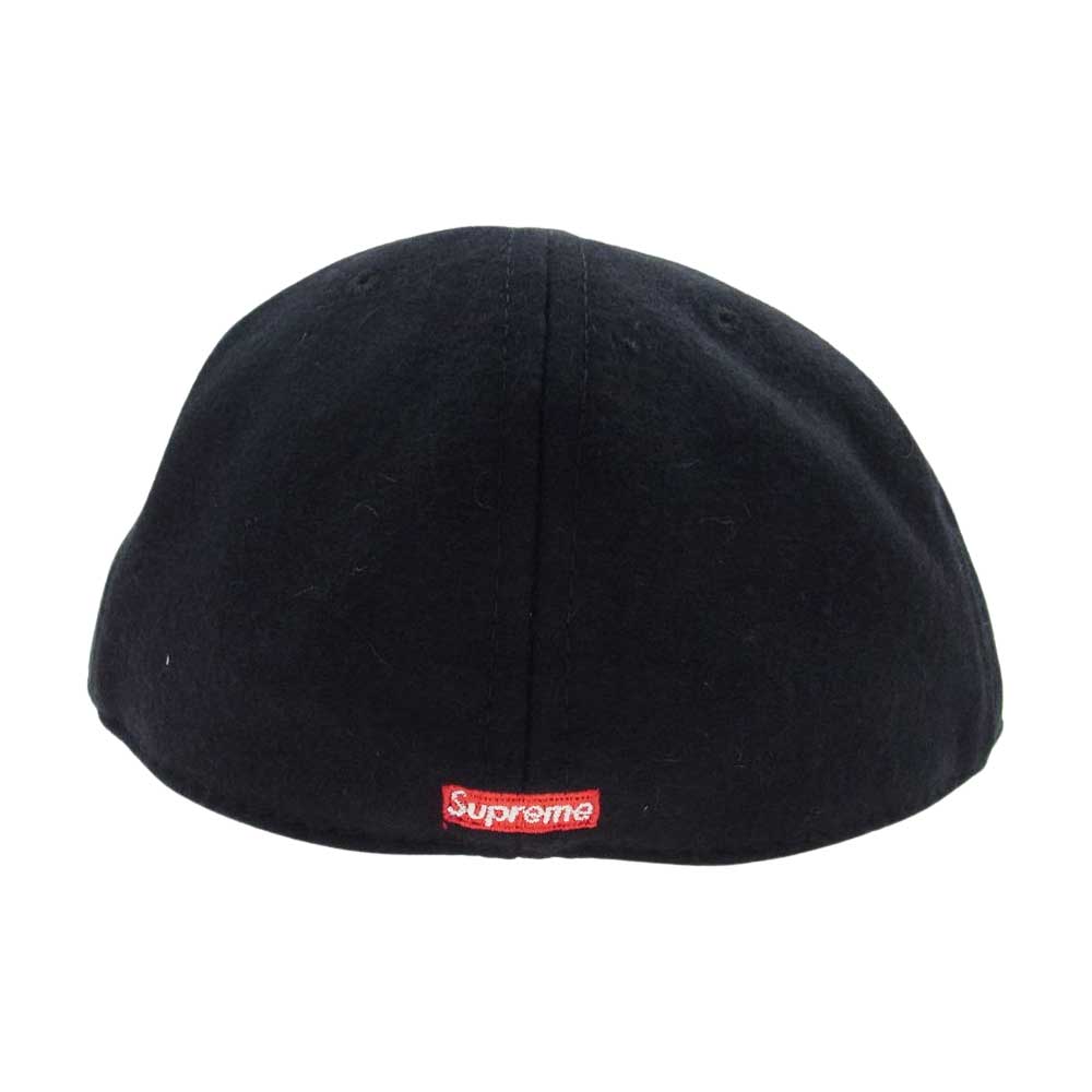 Supreme シュプリーム 23SS Ebbets S Logo Fitted 6-Panel エベッツフィールド Sロゴ 6パネル ウール キャップ ブラック系 7.5【新古品】【未使用】【中古】