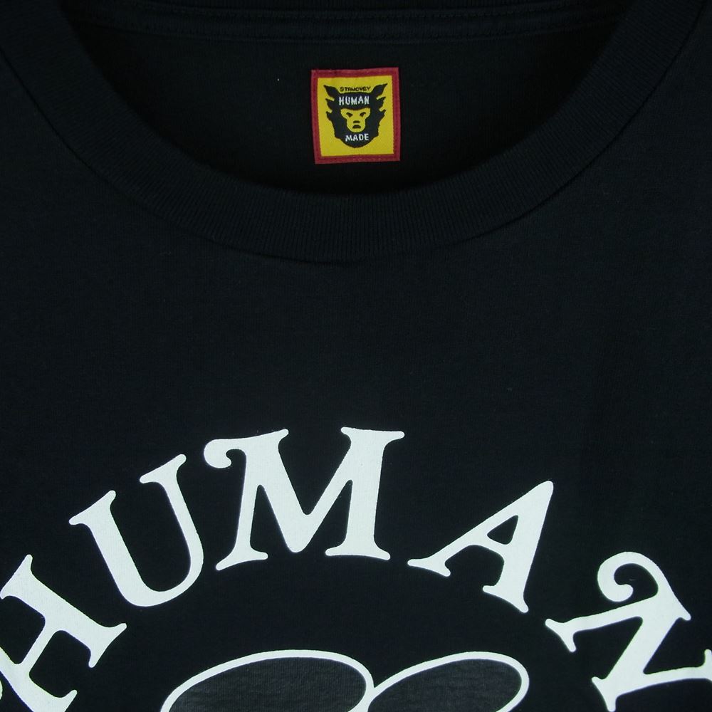 HUMAN MADE ヒューマンメイド VERDY ヴェルディ Girls don't cry GDC ガールズドントクライ 長袖 Tシャツ ブラック系 XL【新古品】【未使用】【中古】