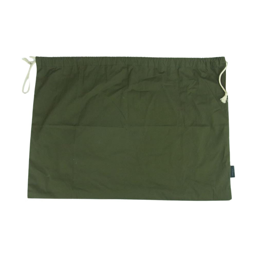 aniary アニアリ クロコ 型押し ハンド バッグ 日本製 ダークブラウン系【美品】【中古】