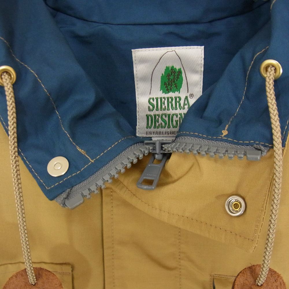 SIERRA DESIGNS シエラデザイン 8002 SHORT PARKA ショート マウンテン パーカ ジャケット ブラウン系 XS【極上美品】【中古】