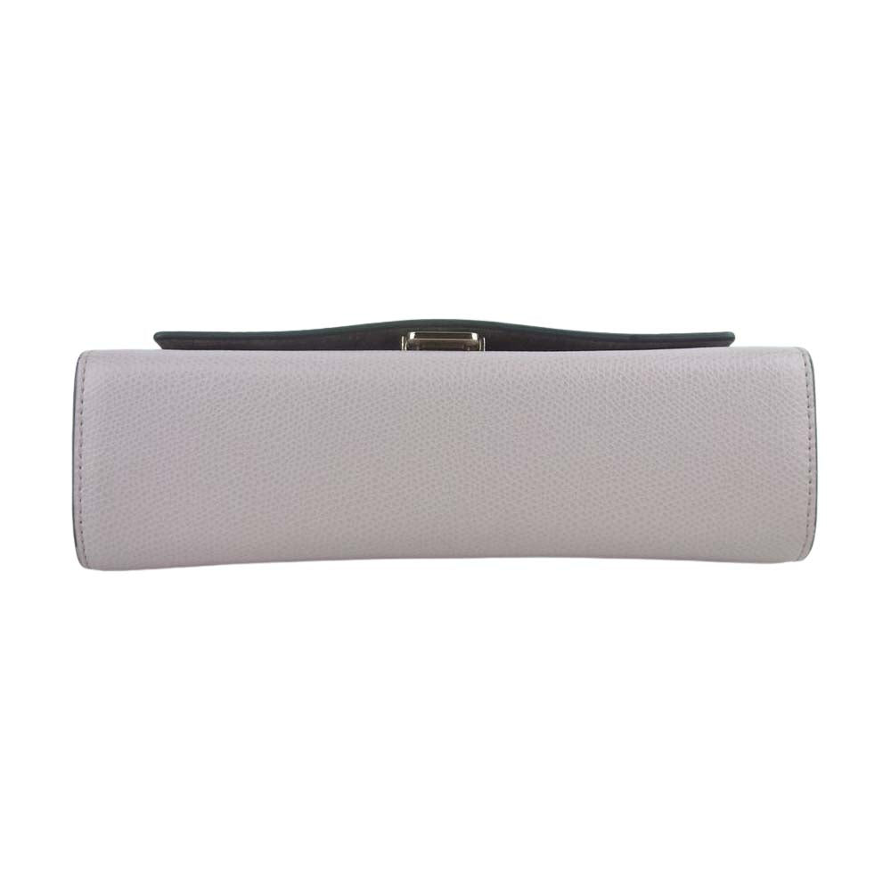 Furla フルラ LIK-AVH-LC4 BLM7 AVH LIKE MINI CROSSBODY レザー ショルダー 財布 ウォレット ポシェット バッグ ピンク系【中古】