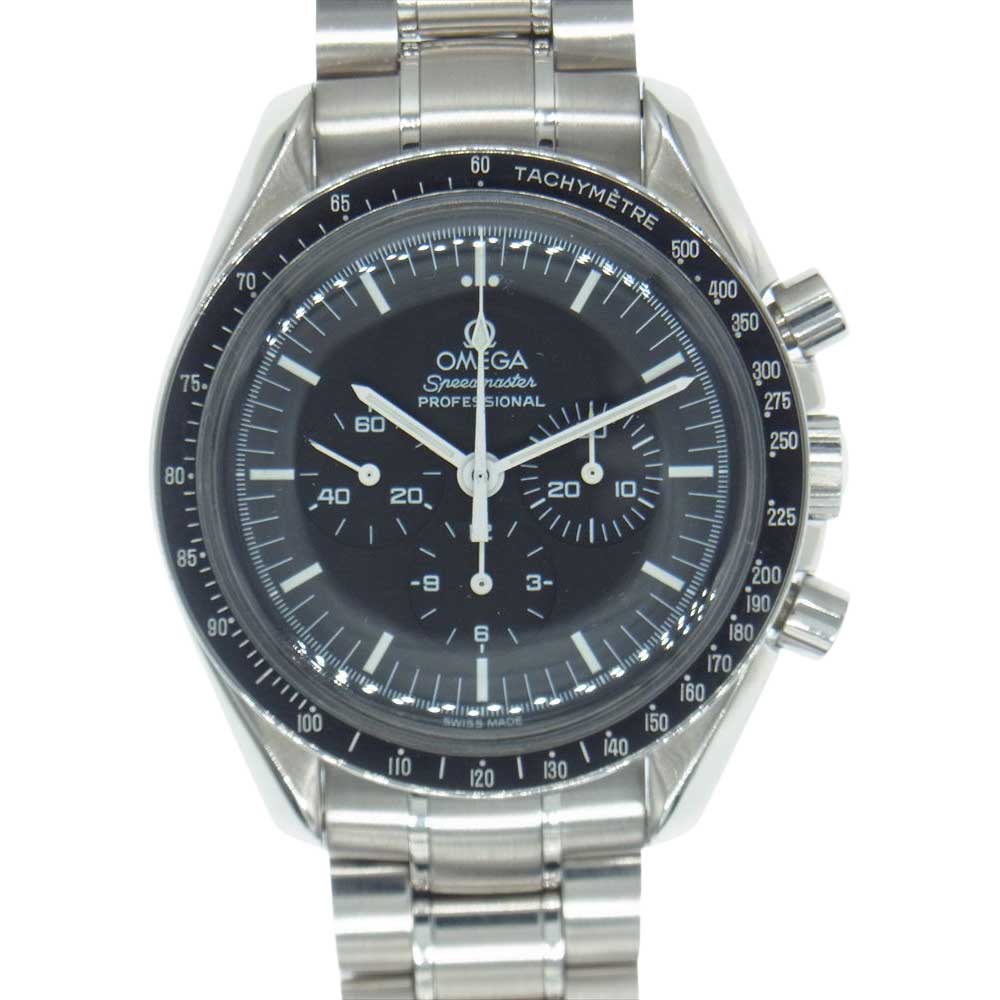 OMEGA オメガ 3570.50.00 【新品仕上げ済】 MOONWATCH PROFESSIONAL CHRONOGRAPH 42MM スピードマスター ステンレス スティール 手巻き 時計 シルバー系 ブラック系【極上美品】【中古】