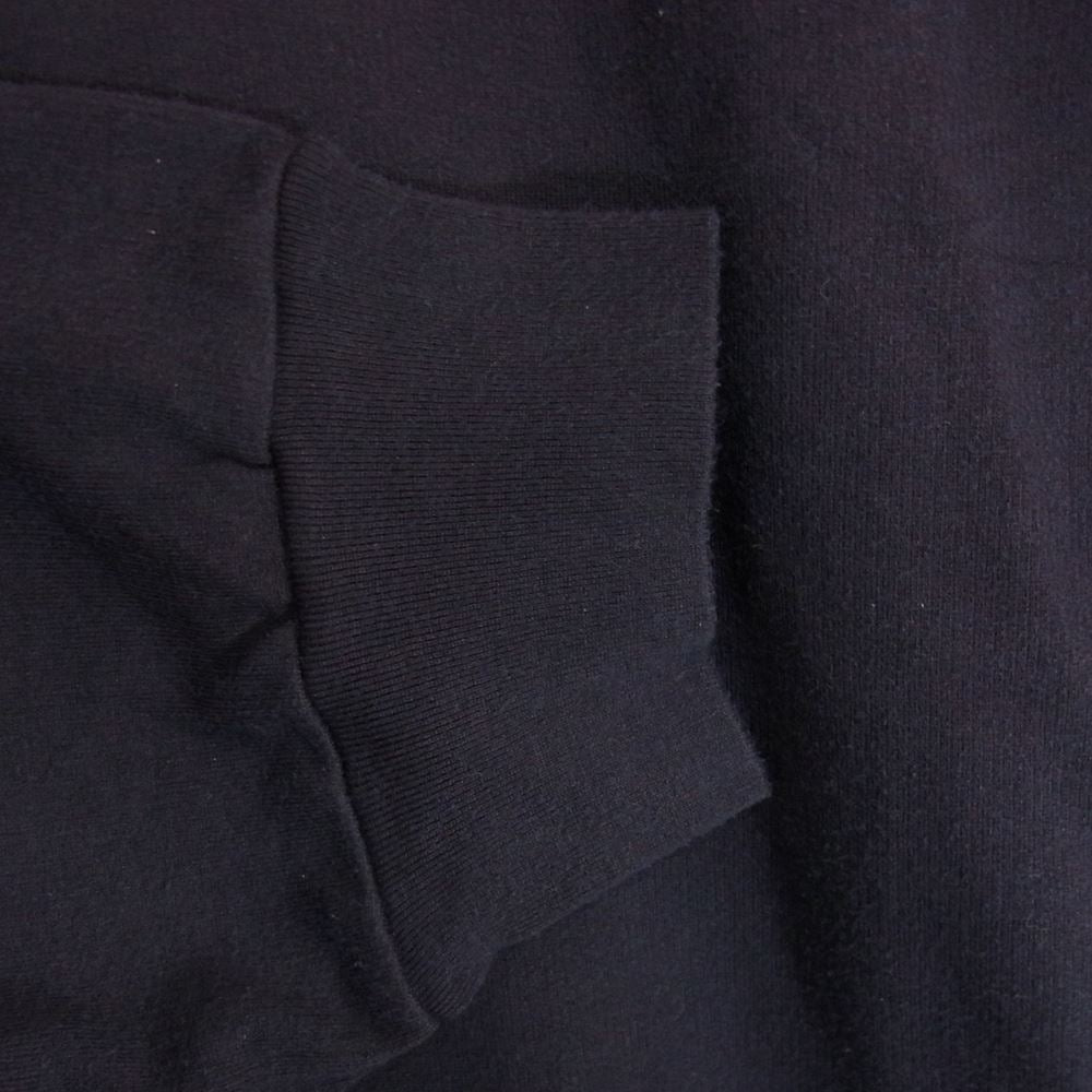 COMOLI コモリ 23SS X01-05017 コットンシルク ジャージ ハーフジップ PO プルオーバー スウェット ネイビー系 3【極上美品】【中古】