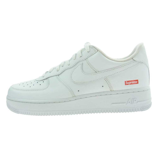 Supreme シュプリーム CU9225-100 × NIKE ナイキ AIR FORCE 1 LOW シュプリーム エアフォース1 ローカット スニーカー ホワイト系 28.0cm【新古品】【未使用】【中古】