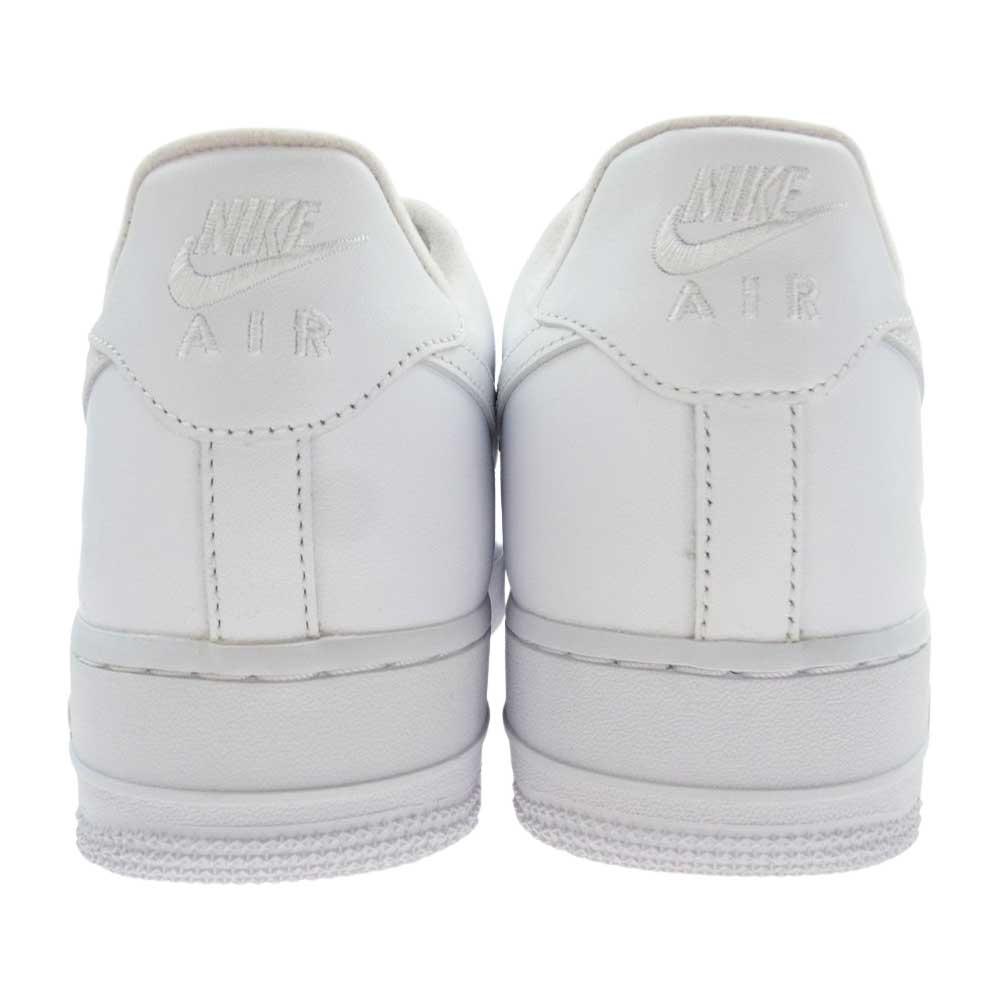 Supreme シュプリーム CU9225-100 × NIKE ナイキ AIR FORCE 1 LOW シュプリーム エアフォース1 ローカット スニーカー ホワイト系 28.0cm【新古品】【未使用】【中古】
