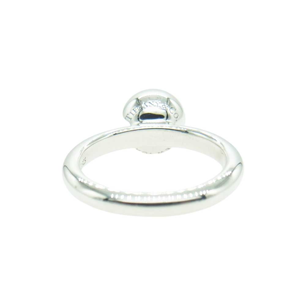 TIFFANY&Co. ティファニー AG925 シルバー ハードウェア ボール リング  シルバー系 7号【中古】
