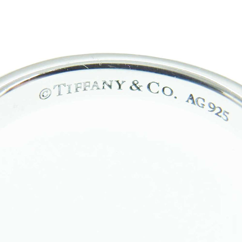 TIFFANY&Co. ティファニー AG925 シルバー ハードウェア ボール リング シルバー系 7号【中古】