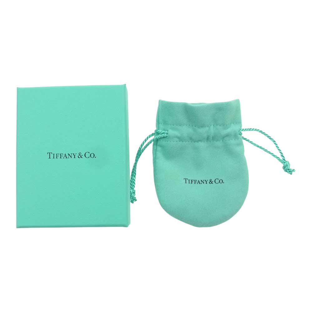 TIFFANY&Co. ティファニー K18 ローズ ゴールド ダイヤモンド タグ チェーン ブレスレット ゴールド系【美品】【中古】