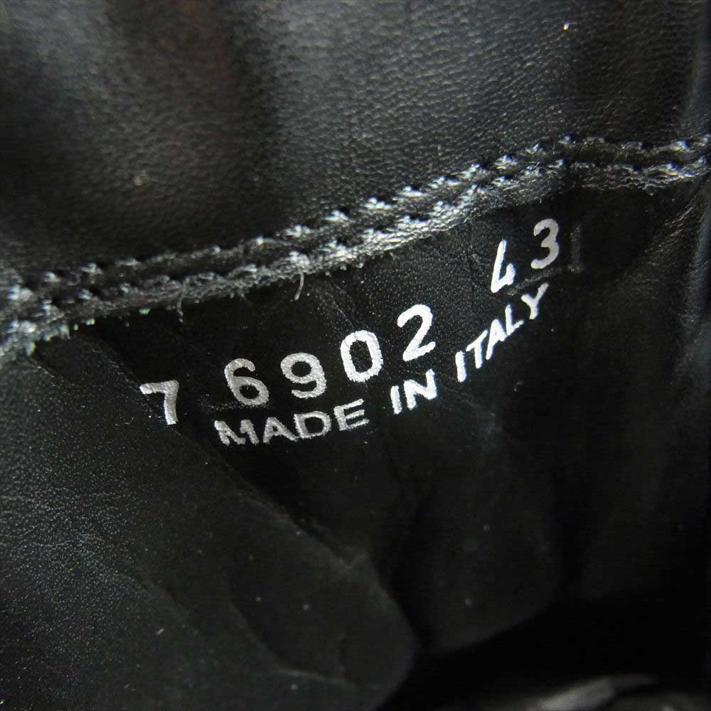 Rick Owens リックオウエンス RU14F2897 STIVALI IN PELLE CARGOBASKET カーゴバスケット ハイカット レザー スエード スニーカー ブラック系【中古】