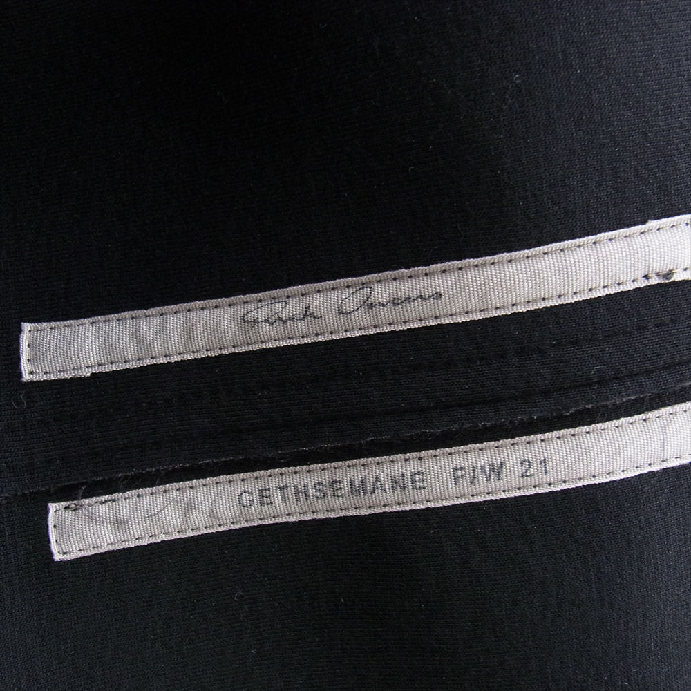 Rick Owens リックオウエンス 22SS RU02A5971-NB BAUHAUS FISHTAIL バウハウス フィッシュテール ジップデザイン オーバーサイズ フィッシュ テール コート ブラック系 US40【中古】
