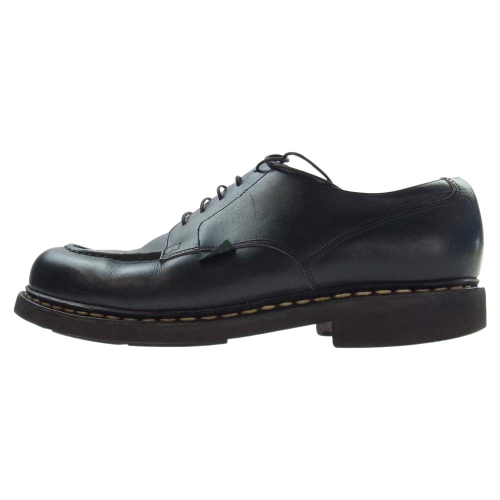 Paraboot パラブーツ 710709 CHAMBORD TEX LIS シャンボード オイルカーフ Uチップ レザー シューズ ブラック系 9【中古】