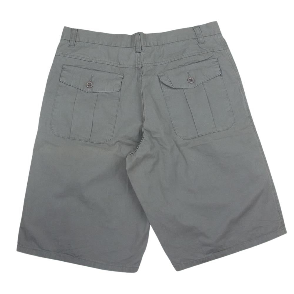 STUSSY ステューシー 現行黒タグ チノ ショーツ ハーフパンツ カーキ系 34【中古】