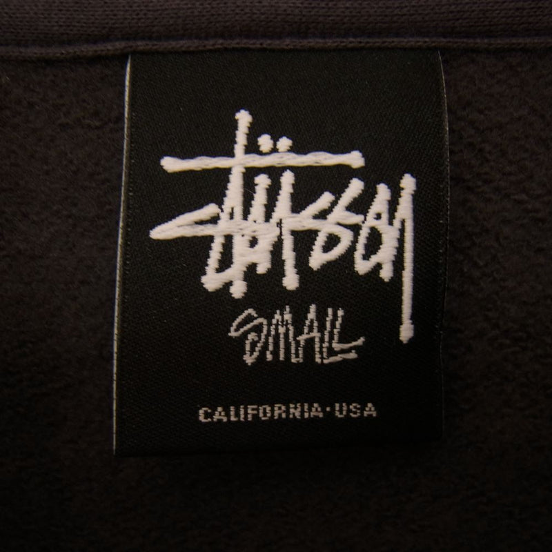 STUSSY ステューシー ハイビスカス柄 ジップアップ スウェット