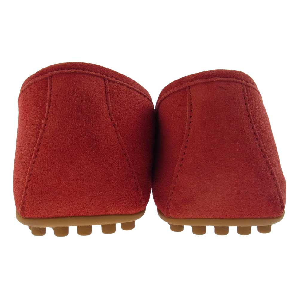 GUCCI グッチ 450892 CMA40 QUEEN クイーン ホースビット ドライビングシューズ レッド系 7.5【中古】