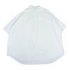 GRAPHPAPER グラフペーパー 22SS GM221-50124B Oxford Oversized B.D S/S Shirt オックスフォード オーバーサイズ ボタンダウン 半袖 シャツ ホワイト系 F【中古】