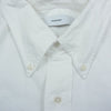 GRAPHPAPER グラフペーパー 22SS GM221-50124B Oxford Oversized B.D S/S Shirt オックスフォード オーバーサイズ ボタンダウン 半袖 シャツ ホワイト系 F【中古】