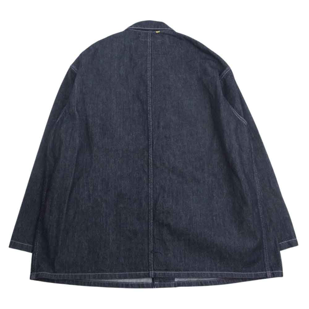 GRAPHPAPER グラフペーパー 22AW GM223-30277D DRESSTERIOR ドレステリア別注 Colorfast Denim Coverall カラーファスト デニムジャケット インディゴブルー系 1【美品】【中古】