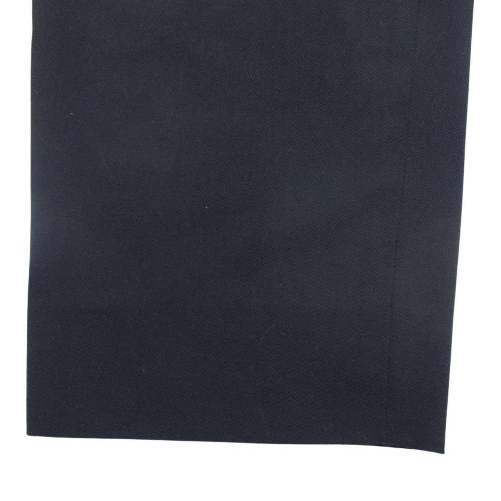 シークエル TYPE-T タイプT 2タック ワイド テーパード スラックス パンツ ブラック系 L【中古】