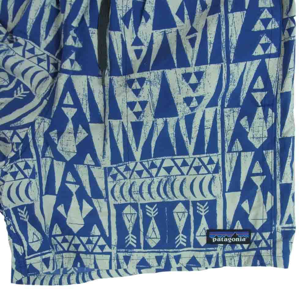 patagonia パタゴニア 17SS 57020 17年製 Baggies Shorts バギーズ ショーツ ハーフ ショート パンツ ブルー系 ホワイト系 S【中古】