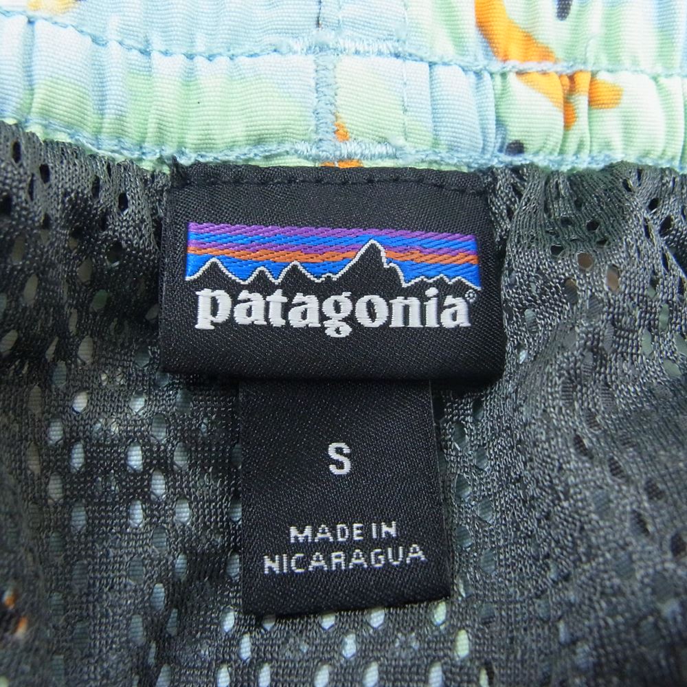 patagonia パタゴニア 20SS 57021 20年製 Baggies Shorts バギーズ ショーツ ハーフ パンツ ブルー系 S【中古】